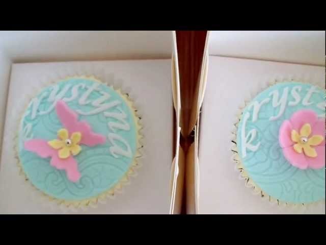 Individual Personalised Cupcakes - How to Tutorials on my channel