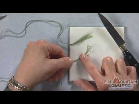 Making a Silk Thread Needle
