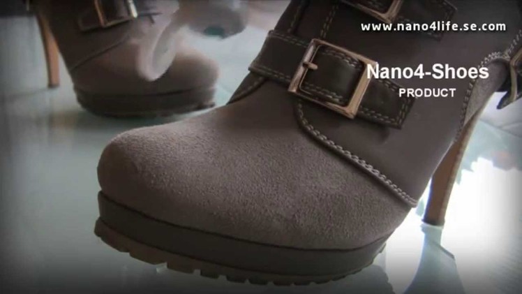 Nano4life Scandinavia - Super hydrophobic shoes protector - Waterproof nanospray product