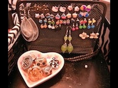 Organizing Earrings, Rings, and Clips