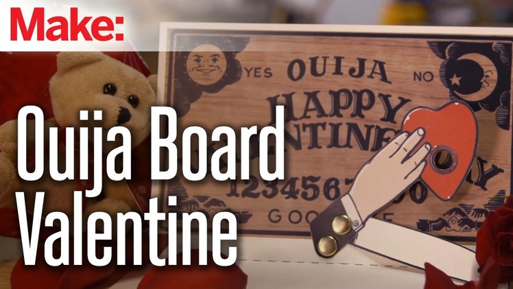 Ouija Board Valentine's Day Card