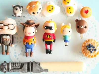 Polymer Clay Charm Update #5 - Cupcakes, Lilacsprinkles, PieBieW & More!
