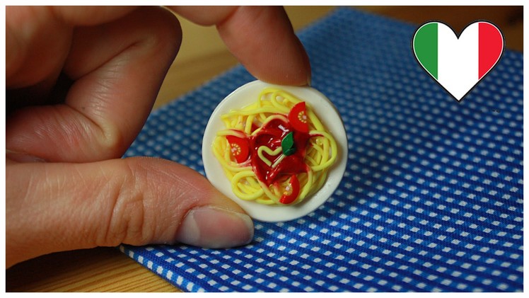 Polymer clay Spaghetti TUTORIAL (Valentine's Day)