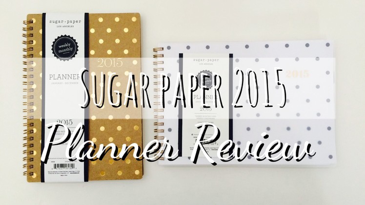Sugar Paper 2015 Planner
