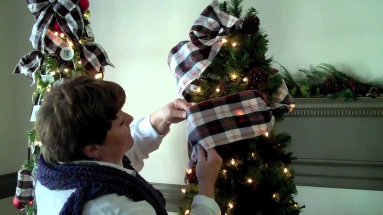 Using Ribbon on Your Christmas Tree