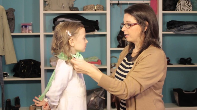 Ways to Wear a Scarf for Kids : Top Trends in Women's Fashion