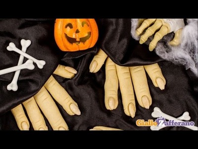 Witch finger cookies - Halloween recipe