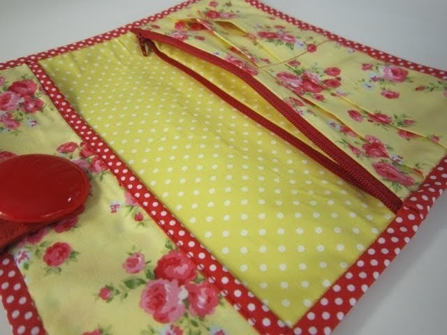 An easy wallet for you to sew by Debbie Shore