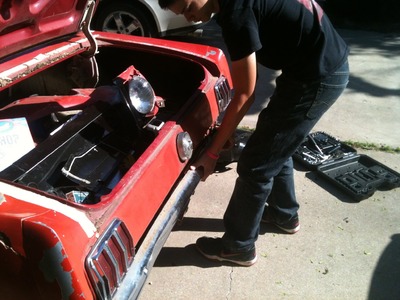 DIY - How To Replace A Quarter Panel on a 1966 Mustang - Part 1