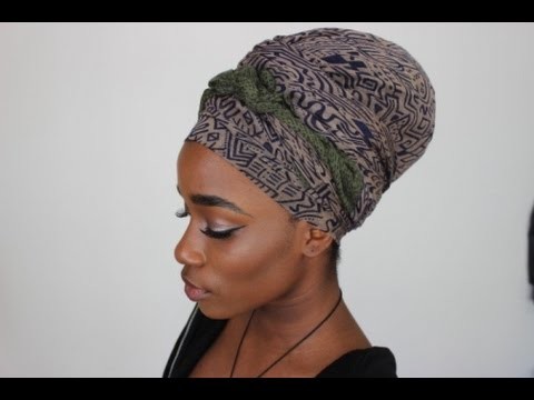 Erykah Badu Inspired Headscarf Tutorial