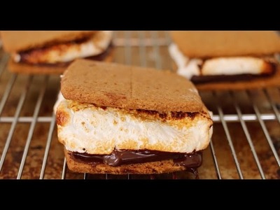 Homemade S'mores (How to make Graham Crackers & Marshmallows) - Gemma's Bigger Bolder Baking Ep. 16