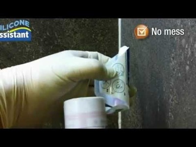 How to apply silicone sealant