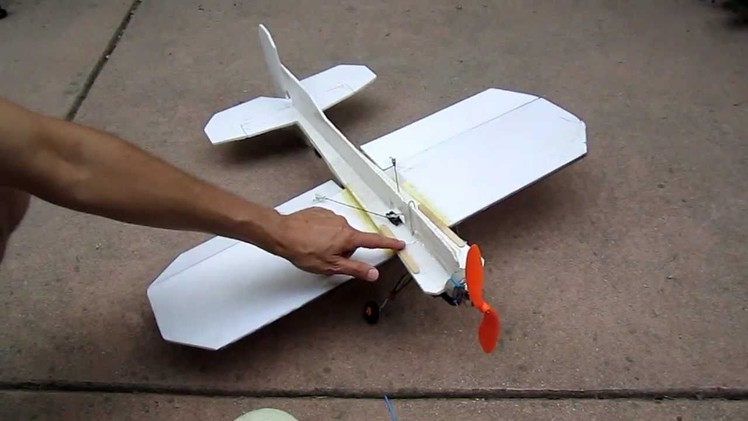 How to make a crash-proof 3D foam RC plane