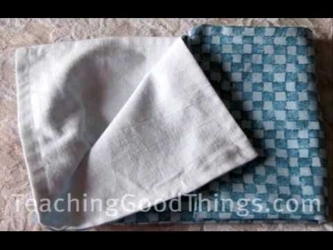 How to Make a Reversible Cloth Napkin