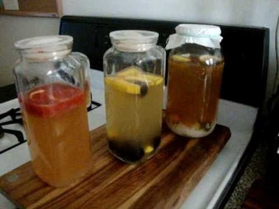 How to make Flavored Water Kefir - Part II