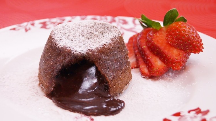 Molten Chocolate Cakes Recipe: Chocolate Lava Cake Recipe: How To: Di Kometa-Dishin' With Di  #131