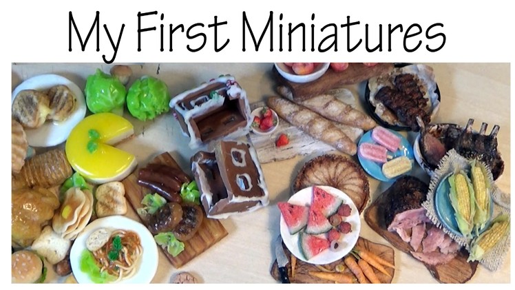 My First Polymer Clay Miniatures *VS* Newer - SugarCharmShop
