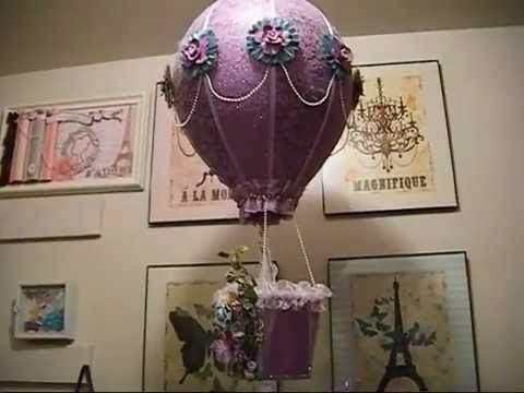 Paper Mache Hot Air Ballon