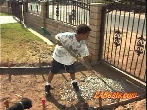 The Single Daddy Show - How to build a Concrete Walkway