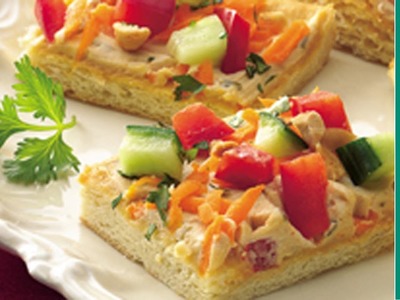 Appetizer recipes: How to make Thai pizza appetizers