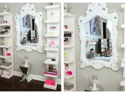 Beauty Room Decor - How I Style My Ikea Lack Shelves - MissLizHeart