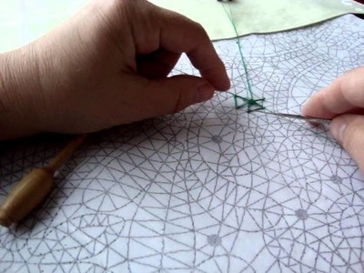 Bobbin Lace - Wheel tutorial