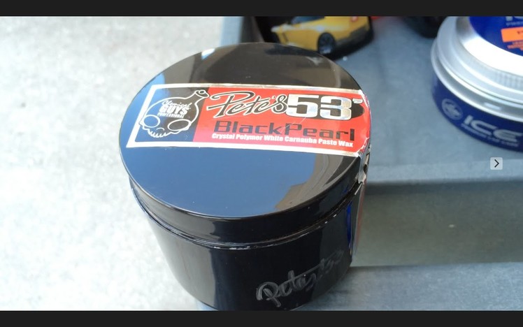 Chemical Guys Pete's 53 Black Pearl Paste Wax - Review