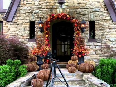 Decorating Your Porch for Fall and Halloween - Grandin Road