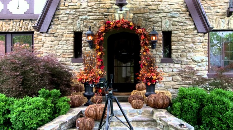 Decorating Your Porch for Fall and Halloween - Grandin Road