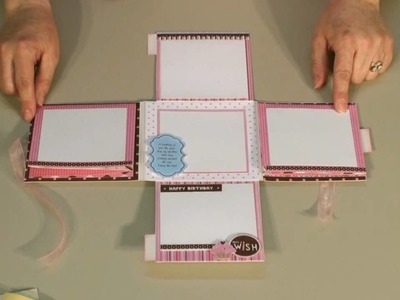 Diane's Paper Art Creations Pocket Journals with squash book fold
