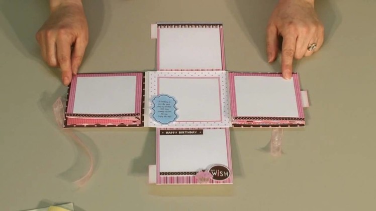 Diane's Paper Art Creations Pocket Journals with squash book fold