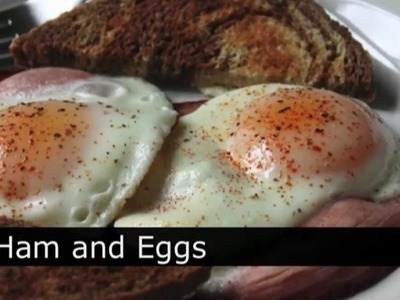 Ham and Eggs Recipe - How to Make Ham and Eggs