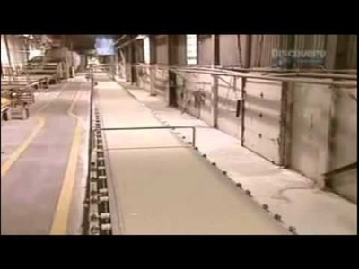 How gypsum board (Drywall) is made