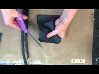 How to create your own no-sew cell phone pouch - Creative Life TV