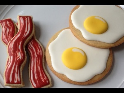 How To Decorate Bacon and Egg Cookies