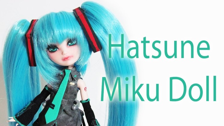 How to make a Hatsune Miku Doll
