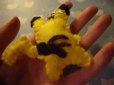 How to Make a Kawaii Pikachu Plush from Felt