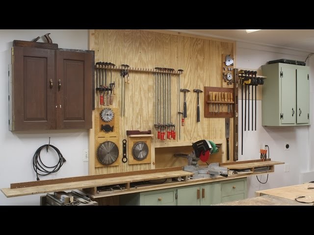 How To Make Clamp Racks & Organize the Shop by Jon Peters