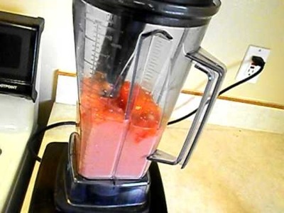 How to make sorbet in the Vitamix