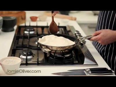 How To - make tarte tartin from 'Jamie Does. '
