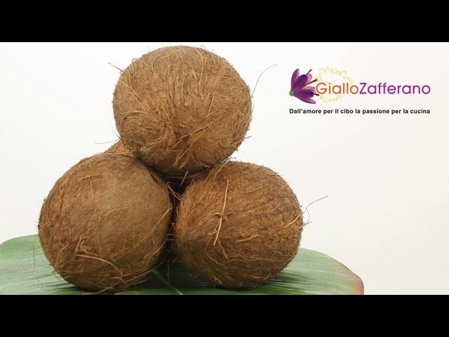 How to open a coconut - cooking tutorial