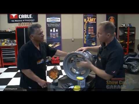 How to polish aluminum wheels to look like chrome