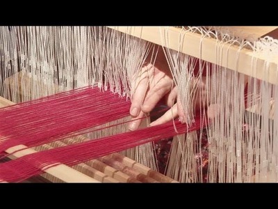 How To Set Up A Standard Loom For Weaving