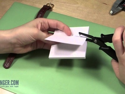 How to Shorten a Leather Watch Band Using a Hole Punch