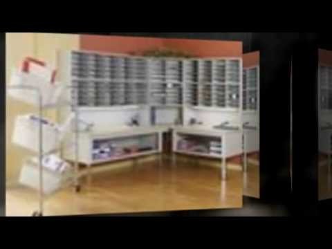 Mail Equipment Store Literature Organizer Paper Storage Slots
