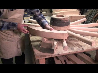 Making a Wooden Carriage Wheel pt 2