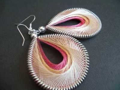 More Funky Lobez Handmade Thread earrings and Pendants www.funkylobez.etsy.com
