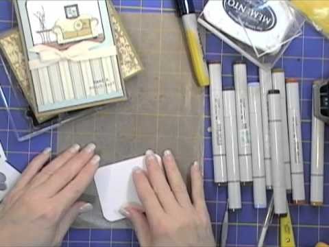 "On My Couch" Papertrey Ink Card Tutorial