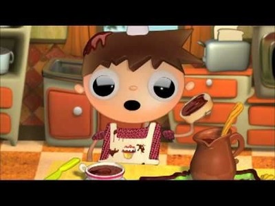 Telmo and Tula - Home made Bread - Cook with children, cartoon series