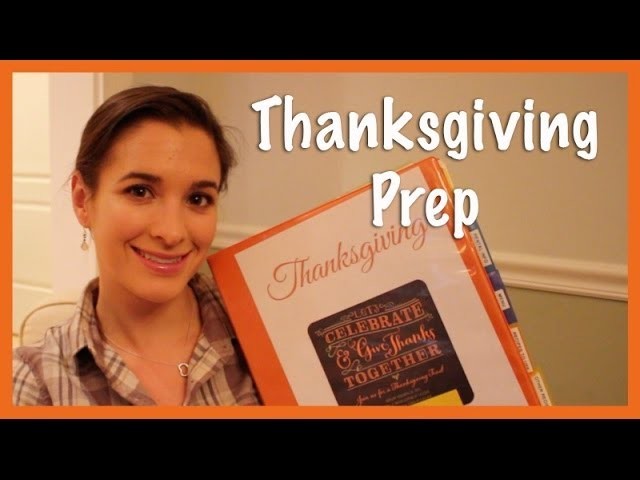 Thanksgiving Prep (Holiday Prep 2013)